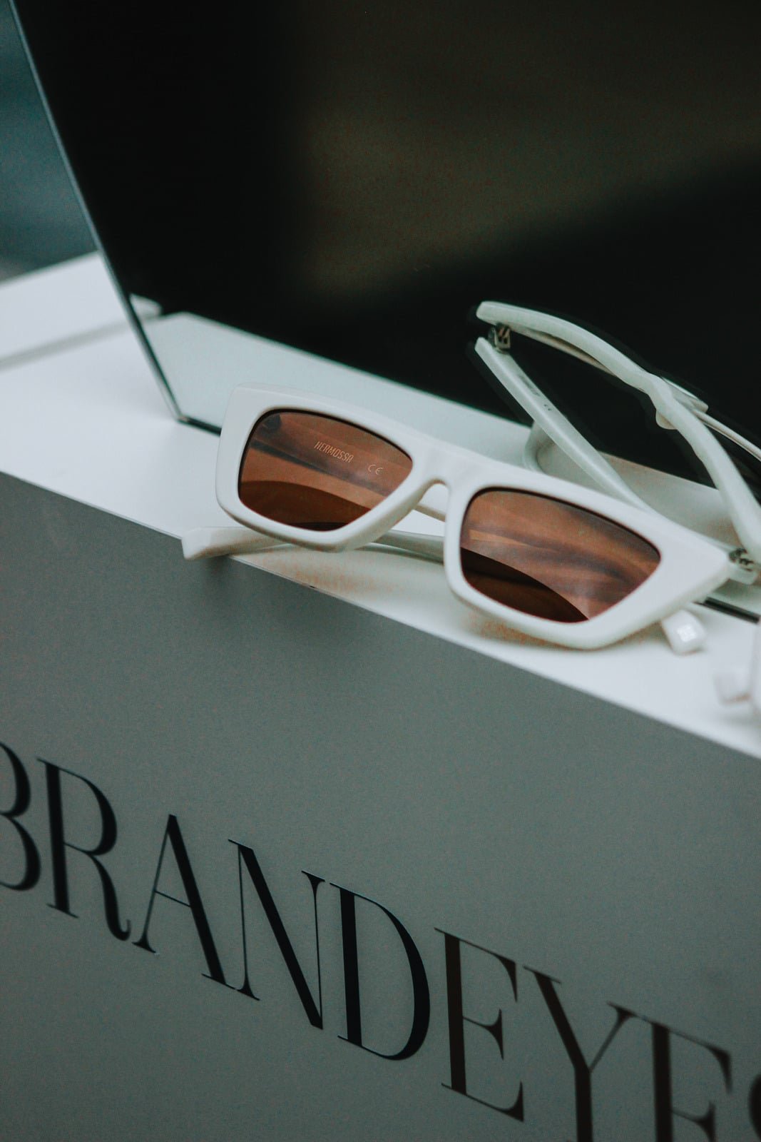 Branded sunglasses packaging