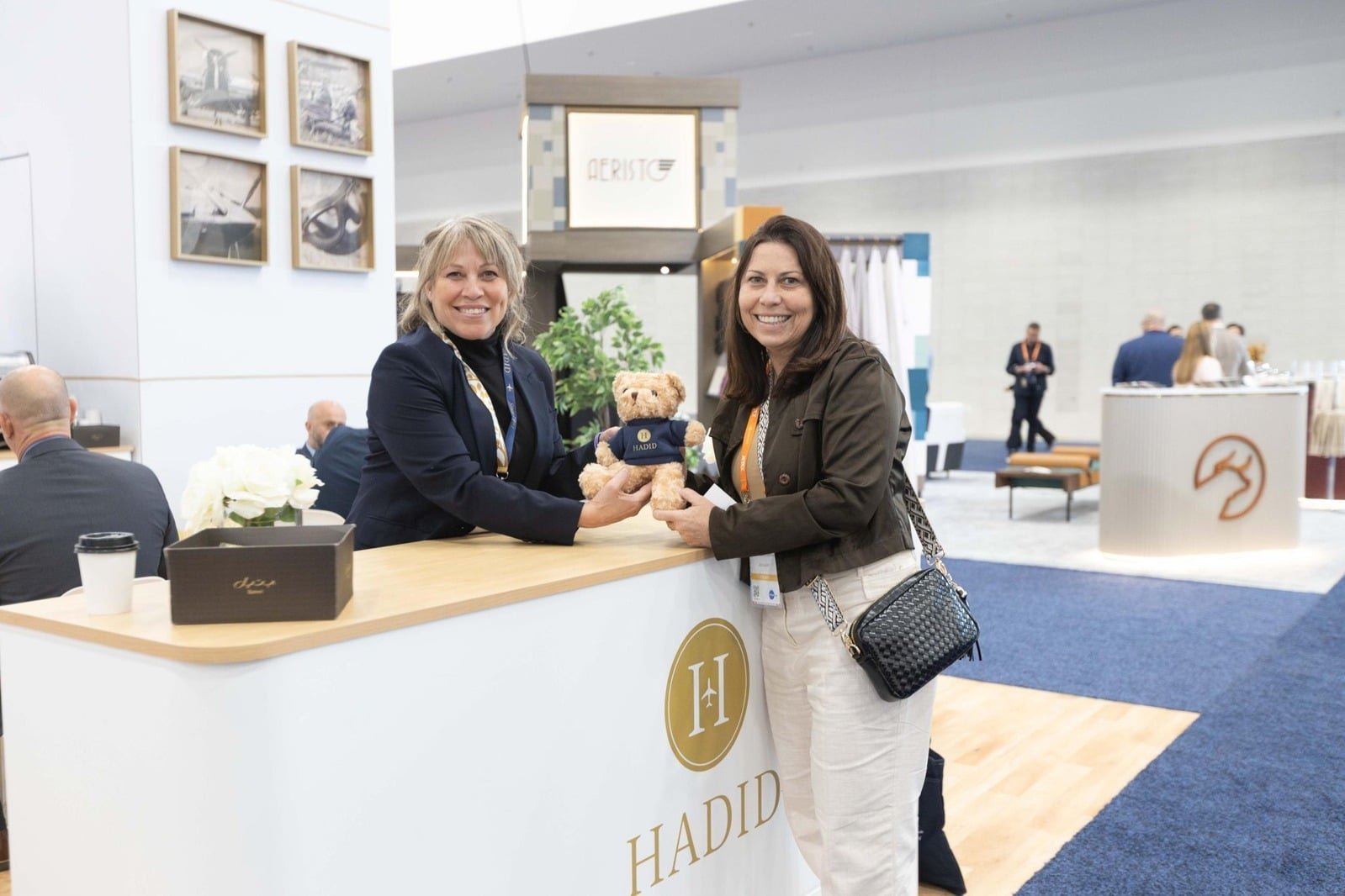 Hadid exhibition stand
