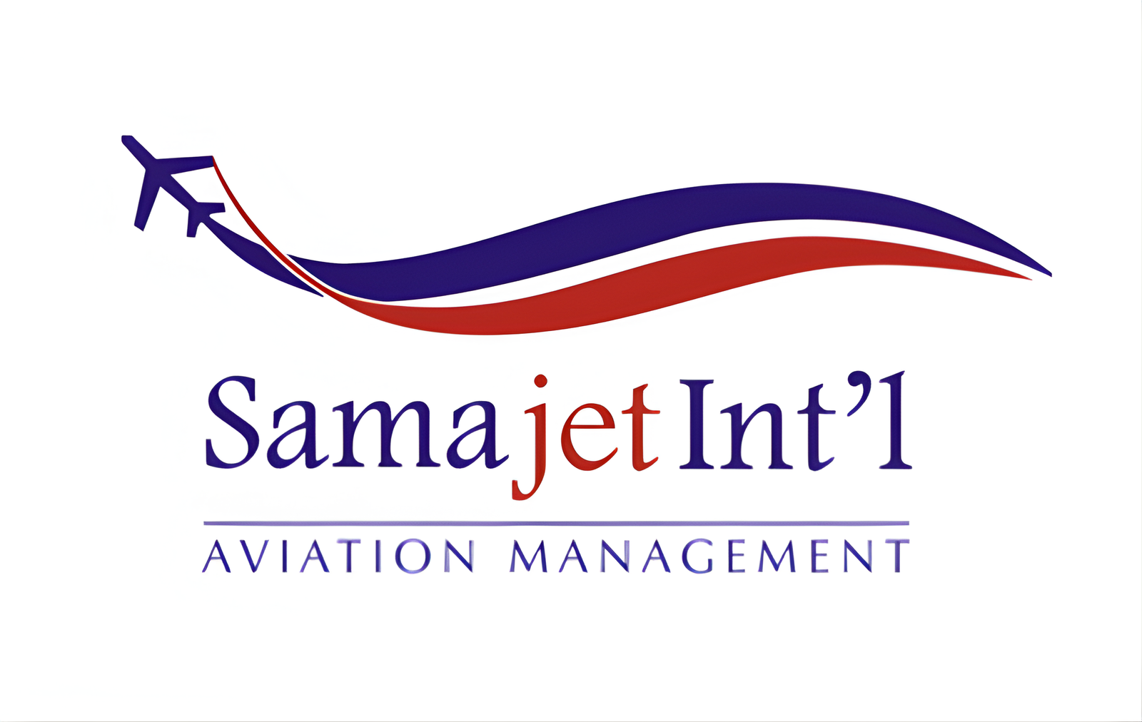 SamaJet's original “Samajet Int’l Aviation Management” logo