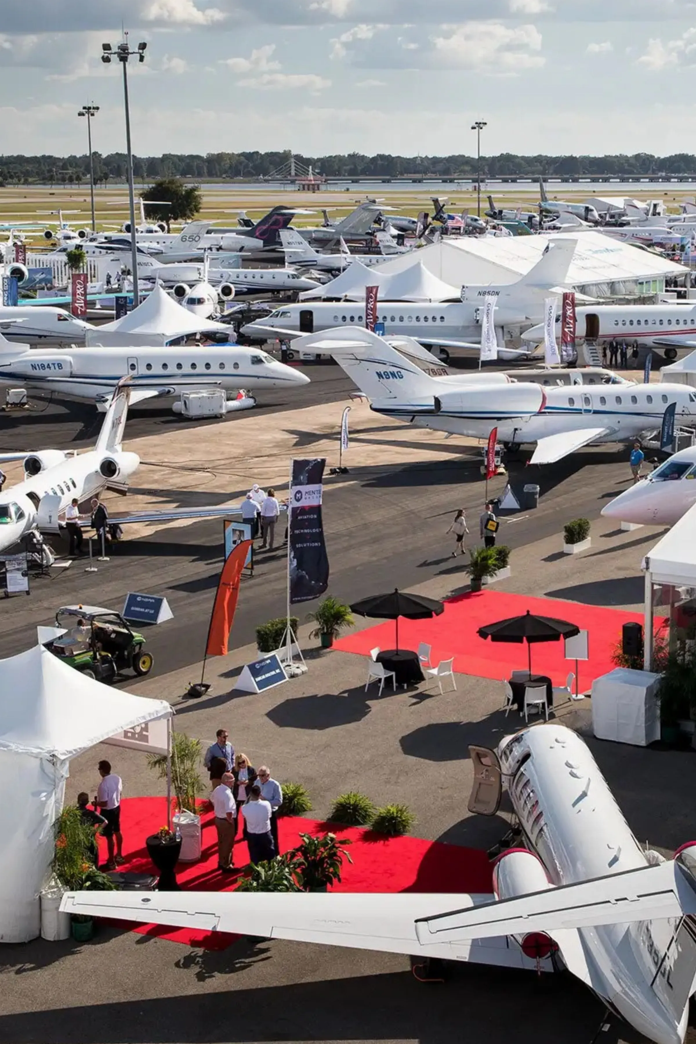 Static display aircraft